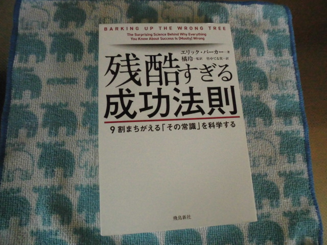 『残酷すぎる成功法則』を読んでみた：成功の新常識を科学的に探る