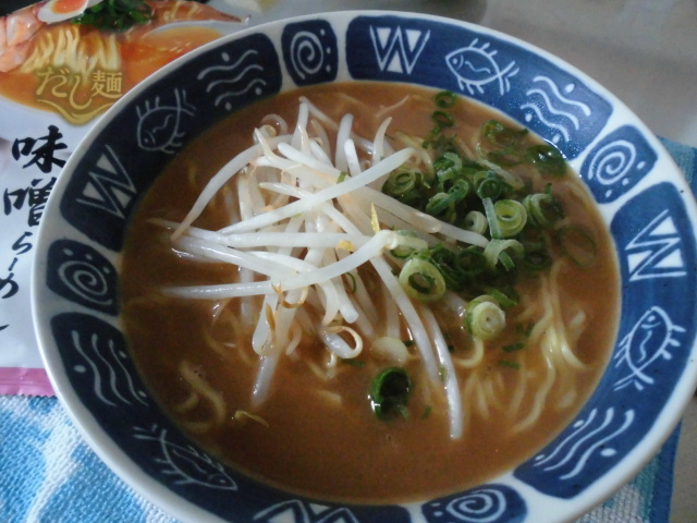 だし麺 北海道産甘海老だし味噌ラーメン